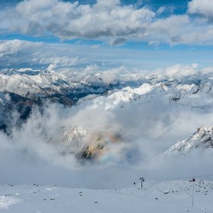 冰封 《昆仑神宫》外景达古冰川