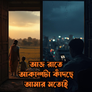 আজ রাতে আকাশটা কাঁদছে আমার মতোই