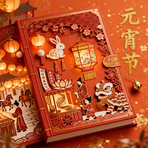 灯笼下的重逢（元宵快乐）