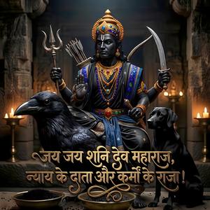 ॐ नीलाञ्जन समाभासं - जय जय शनि देव महाराज (शनि भजन | Shani Dev Bhajan | Mantra for Protection & Justice)