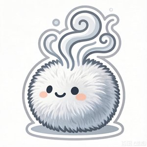 水蒸气绒毛