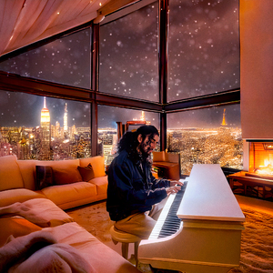 хлопья летят вниз