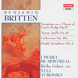 Variations on a Theme of Frank Bridge, Op. 10: Variation IV. Aria Italiana