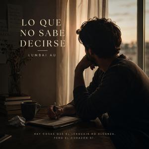 LO QUE NO SABE DECIRSE