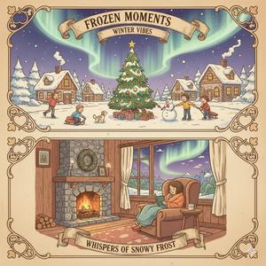 Frozen Moments Winter Vibes Whispers of Snowy Frost