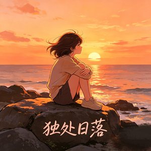 独处日落