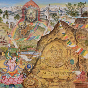 莲师金刚七句祈请文