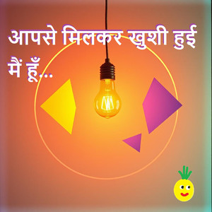 आपसे मिलकर खुशी हुई मैं हूँ...