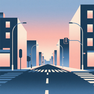 夜明け前の交差点/神宮寺 レイ