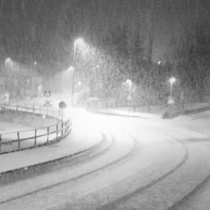 Snøstorm