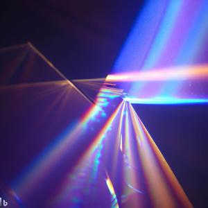 A beam light is moving with an eased motion at over 120 fps on the club floor