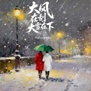 大风在刮大雪在下