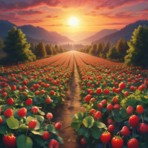 ストロベリーフィールドで