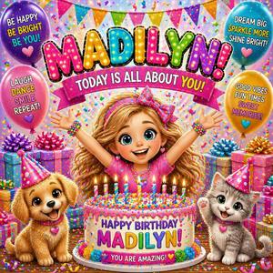Happy Birthday Madilyn