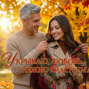 Укрываю любовь, нежно счастьем!
