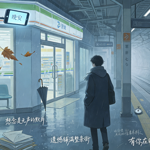 落叶街口