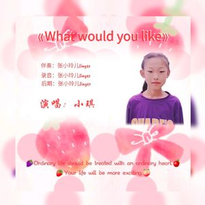小琪XiaoQi《What would you like》小学五年级少儿英文音乐