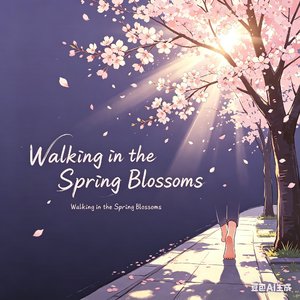 Walking in the Spring Blossoms
