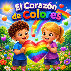 El corazón de colores