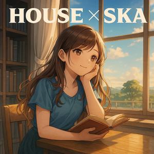 カーテンの影が揺れるハウススカ