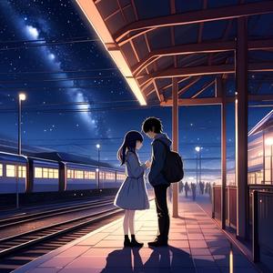 星が降る空