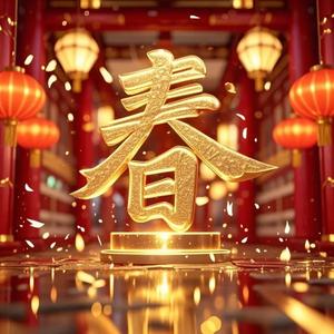 春节来到好运跟着来