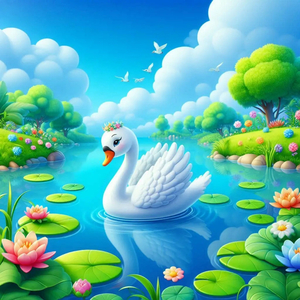 Łabędź na Jeziorze