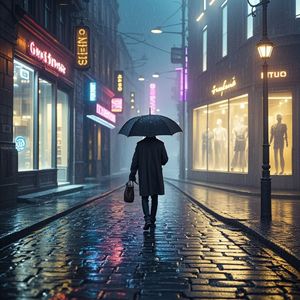 雨夜霓虹-成功持之以恒