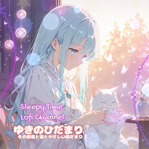 ゆきのひだまり 冬の部屋と猫とやさしい陽だまり