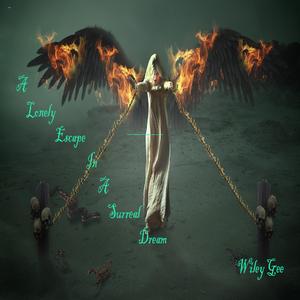 a lonely escape in a surreal dream