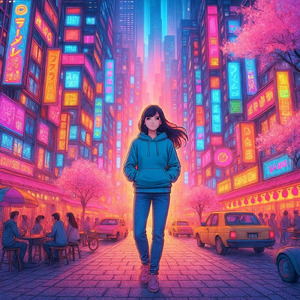 幻想爆音東京少女 (feat. MEIKO)