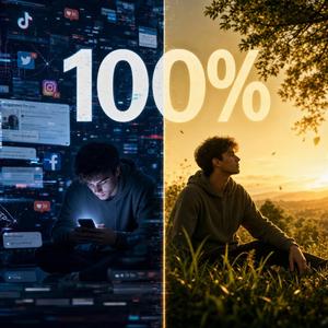 100%