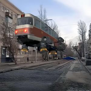 Скоростной трамвай!