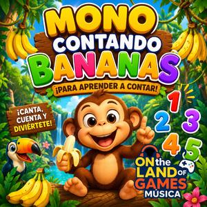 Mono Contando Bananas (Canción divertida de la selva para aprender a contar)