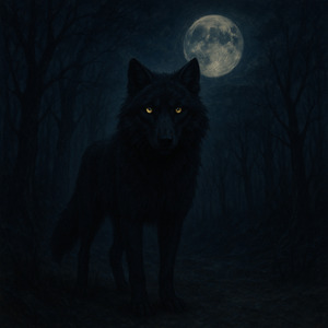 Волчица с глазами цвета ночи