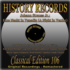 Eine Nacht in Venedig, Act I, Scene 7: "Willkommen meine Freunde" (Caramello)