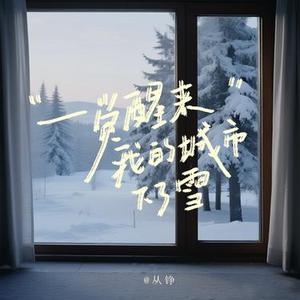 一觉醒来我的城市下了雪