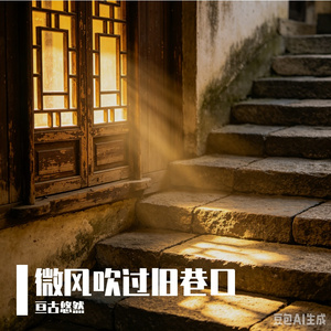 微风吹过旧巷口