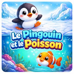 Le pingouin et le poisson jouent avec les mots