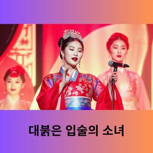 대붉은 입술의 소녀