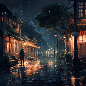 Interludio Lluvioso Del Tiempo De Descanso En El Trabajo