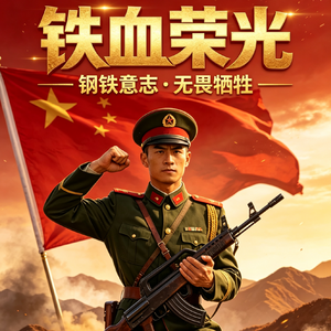 铁血荣光（AI生成）