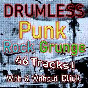 Grunge Punk Rock Drumless Backing - 136 bpm