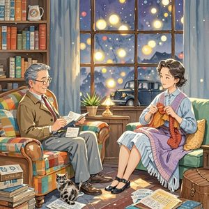 灯火里的港湾-一帆风顺