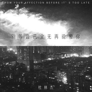 别等音讯全无再说爱你