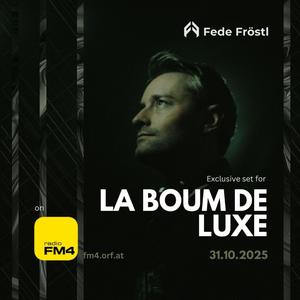 Fede Fröstl for La Boum de Luxe, FM4 - 10.25