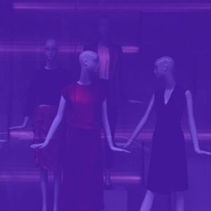 柔和的购物中心时刻