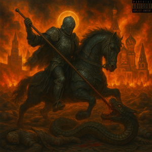 Заколотый змей