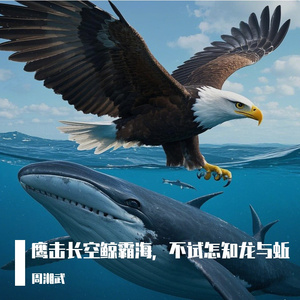 鹰击长空鲸霸海，不试怎知龙与蚯