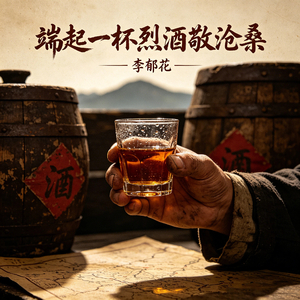 端起一杯烈酒敬沧桑
